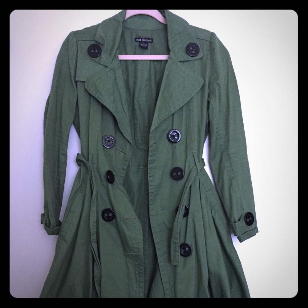 Green Trench Coat
